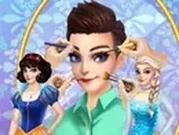 ألعاب تلبيس اولاد ومكياج وقص الشعر فقط