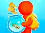 لعبة حوض السمك للأطفال