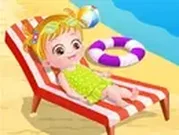 العاب لعبة بيبي هازل على الشاطئ كاملة