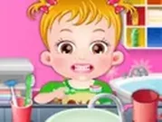 تنظيف اسنان بيبي