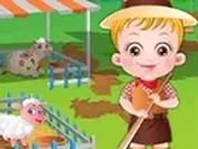 بيبي هازل في مزرعة العم سام