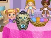 لعبة جليسة الاطفال الرضع