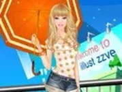 العب في المطر لعبة باربي للاطفال الصغار