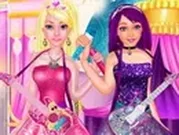 العاب تلبيس باربي الاميرة ونجمة النجوم 2 مكياج