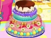 طبخ كيك عيد ميلاد باربي