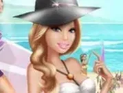 تلبيس باربي مايوهات البحر