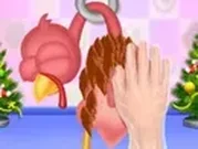 طبخ الديك الرومى وذبحه