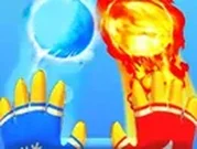 لعبة النار والثلج والارض