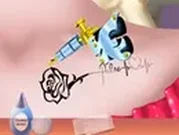 رسم تاتو على الجسم كله