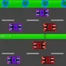 الضفدع عبور الشارع