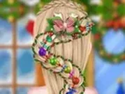 تصميم تسريحة الكريسماس