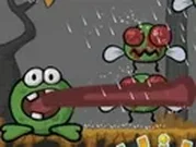 الضفدع اكل الذباب