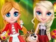 لعبة ذات الرداء الأحمر والسا