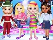 تلبيس مسابقات عارضات الازياء العاب اطفال تلبيس بنات