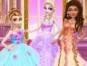 تلبيس الفساتين الملكية