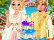 لعبة حفل زفاف ربانزل ويوجين
