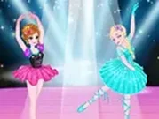 تلبيس راقصة الباليه الجميلة