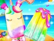 لعبة طبخ الايس كريم على الشاطئ